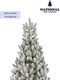 Миниатюра изображения товара Ель искусственная National Tree Company Сказка заснеженная / СК/ЗСН-220 (220см)