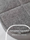 Миниатюра изображения товара Комплект подушек на стул MATEX Elegant / 65-081 (серый меланж, 4шт)