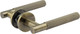 Миниатюра изображения товара Ручка дверная Нора-М Slim 139А / 19897 (старая бронза)