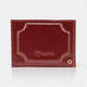 Миниатюра изображения товара Обложка для удостоверения Poshete Орел / 681-UD0690102-BRD (бордовый)