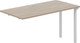 Миниатюра изображения товара Стол модульный Norden 280x60x75 / SG.264.OD.44.WH (белый/дуб темный)
