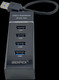 Миниатюра изображения товара USB-хаб Behpex BPH-P104 (черный)