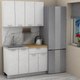 Миниатюра изображения товара Кухонный гарнитур Eligard Lion 1.2 без столешницы (белый структурный)