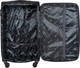 Миниатюра изображения товара Чемодан на колесах Solier STL2240 (M, черный/кофе)