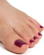 Миниатюра изображения товара Гель-лак для ногтей E.Mi E.MiLac For Pedicure Карминовый №25 (9мл)