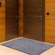 Миниатюра изображения товара Коврик грязезащитный Sundays Home Ребристый 90x150см / 94036 (серый)