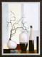 Миниатюра изображения товара Картина Декарт Композиция Ветки в вазе 1 8Л2481 (в раме)