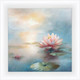 Миниатюра изображения товара Картина Декарт Лилия на воде 8Л4017 (в раме)