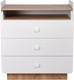 Миниатюра изображения товара Комод пеленальный Polini Kids Ameli 3010 / 0002761.174 (белый/дуб крафт золотой)