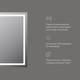 Миниатюра изображения товара Зеркало AM.PM M91AMOX0601WG
