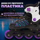 Миниатюра изображения товара Ролики-коньки Ricos Props PW-223B-155-1 S (р-р 33-36, черный)