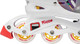 Миниатюра изображения товара Роликовые коньки Ricos Fun PW-116AG XS (р-р 26-29, белый/оранжевый)
