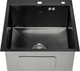 Миниатюра изображения товара Мойка кухонная Saniteco 5060 PVD (с сифоном, дозатором и коландером)