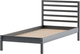 Миниатюра изображения товара Односпальная кровать Dipriz Tarva 90x200 / Д.80018.2 (серый Ral 7016)