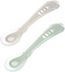 Миниатюра изображения товара Набор столовых ложек для кормления Beaba Lot 2 Cuilleres Sil 2e Age Bt 913554
