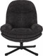 Миниатюра изображения товара Кресло мягкое Signal Harper (черный/черный)