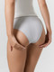 Миниатюра изображения товара Комплект женских трусов Mark Formelle 412461-3 (р.98, серебристый пион-1)