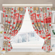 Миниатюра изображения товара Комплект штор АртПостель Чудеса для кухни с подхватом Ш.145.180