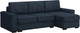Миниатюра изображения товара Диван угловой Bravo Мебель Леон Стандарт 7 вариант (сапфировый)