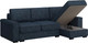 Миниатюра изображения товара Диван угловой Bravo Мебель Леон Стандарт 7 вариант (сапфировый)