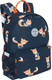 Миниатюра изображения товара Детский рюкзак Grizzly RK-478-7 (синий/лисички)