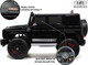 Миниатюра изображения товара Детский автомобиль RiverToys Mercedes-Benz G63 4WD / K999KK (черный)