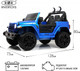 Миниатюра изображения товара Детский автомобиль RiverToys X004XX (синий глянец)