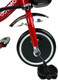 Миниатюра изображения товара Трехколесный велосипед с ручкой CosmoRide SX-00RD (красный)