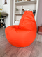 Миниатюра изображения товара Бескаркасное кресло Flagman Груша Макси XXL Street Г2.12-10 (оранжевый)