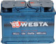Миниатюра изображения товара Автомобильный аккумулятор Westa 6СТ-70 VLR Euro П240108 (70 А/ч)