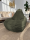 Миниатюра изображения товара Бескаркасное кресло Flagman Груша Макси XXL Г2.5-249 (Crown 12 Winter Moss)