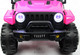 Миниатюра изображения товара Детский автомобиль RiverToys T222TT 4WD (розовый)