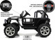 Миниатюра изображения товара Детский автомобиль RiverToys T222TT 4WD (черный)