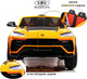 Миниатюра изображения товара Детский автомобиль RiverToys Lamborghini Urus E777EE (оранжевый)