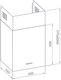 Миниатюра изображения товара Вытяжка коробчатая Weissgauff Box 40 PB Inox