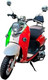 Миниатюра изображения товара Скутер Vento (VMC) Retro BY49QT-2A 49 N1500 / 220911 (красный/белый/зеленый)