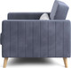 Миниатюра изображения товара Кресло мягкое Мебельград Норд Стандарт  (мора деним/мора серый)