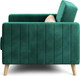 Миниатюра изображения товара Кресло мягкое Мебельград Норд Стандарт (мора зеленый/мора бежевый)