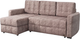 Миниатюра изображения товара Диван угловой Мебельград Бремен Стандарт (аликанте бежевый)