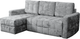 Миниатюра изображения товара Диван угловой Мебельград Бремен Стандарт (тиффани серый)