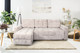 Миниатюра изображения товара Диван угловой Мебельград Бремен Стандарт (тиффани бежевый)