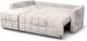 Миниатюра изображения товара Диван угловой Мебельград Бремен Стандарт (тиффани бежевый)