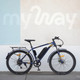 Миниатюра изображения товара Электровелосипед MyWay Rock 350 27.5 (19, синий)