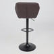 Миниатюра изображения товара Стул барный AksHome Berlin GB (Pegasso шоколад экокожа/черный)