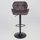 Миниатюра изображения товара Стул барный AksHome Berlin GB (Pegasso шоколад экокожа/черный)