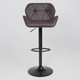 Миниатюра изображения товара Стул барный AksHome Berlin GB (Pegasso шоколад экокожа/черный)