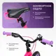 Миниатюра изображения товара Детский велосипед Nialanti Magic 16 MD 2025 (розовый, с комплектом защиты)