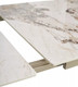 Миниатюра изображения товара Обеденный стол M-City Corner 120 Gloss / 614M05846 (Luxury Pandora Solid Ceramic/Taupe)