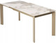Миниатюра изображения товара Обеденный стол M-City Corner 120 Gloss / 614M05846 (Luxury Pandora Solid Ceramic/Taupe)