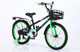 Миниатюра изображения товара Детский велосипед Nialanti Spike 20 2025 (черный/зеленый, разобранный, в коробке)